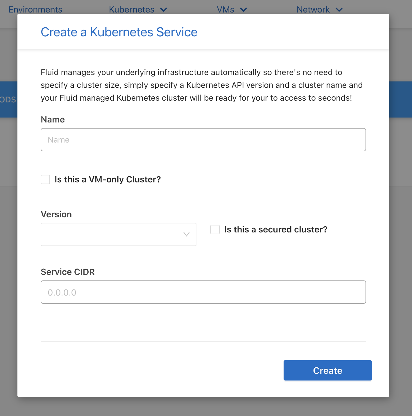 Create Kube